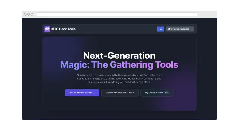 MTG Deck Tools